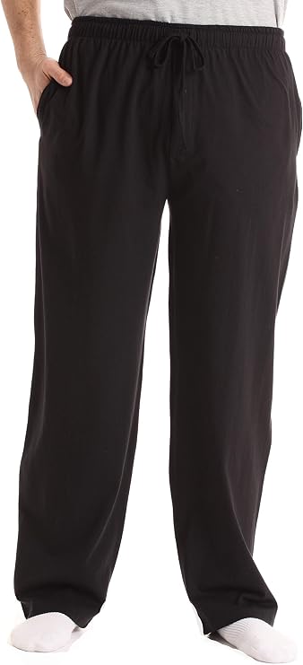 At The Buzzer Mens Pajama Pant Jersey Knit Sleepwear