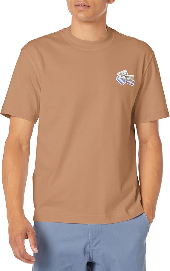 Lacoste Men's Heavy Cotton Jersey Multi Badge T-Shirt