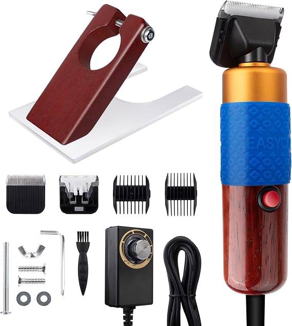 Rug Tufting Carver Clippers Carpet Trimmer with Shearing Guide Low Noise Carpet Trimmer Electric Speed Adjustable Rug Tufting Carver Clippers Tool for Handmade Rug Clean and Tufted Carpet Rug