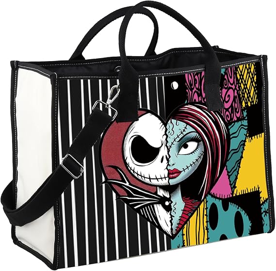 VAMSII Night Tote Bag J & S Fans Merchandise Night Halloween Shoulder Bag