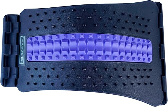 Back Stretcher for Posture and Back Support with Massage Nodes