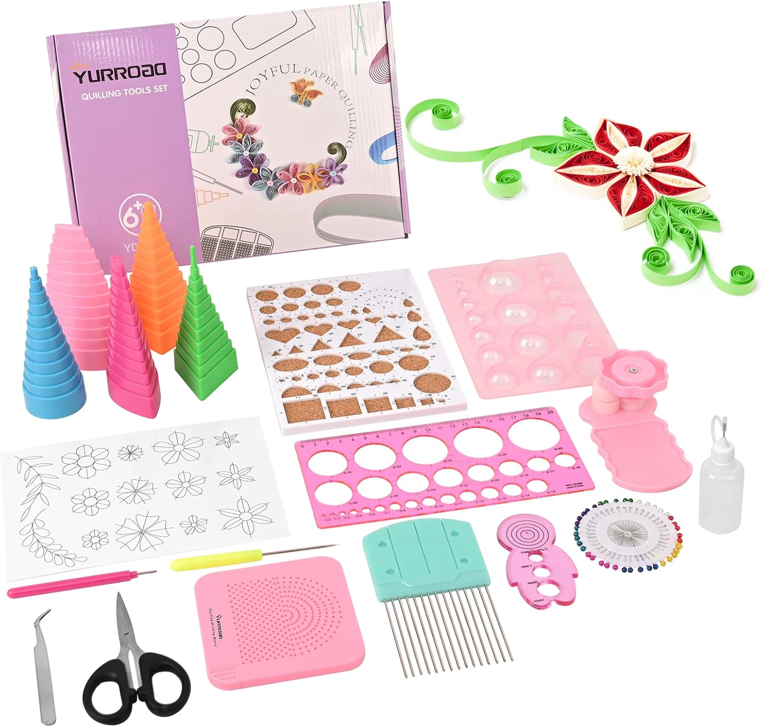19pcs Paper Quilling Tool Set Paper Strips diy tool set