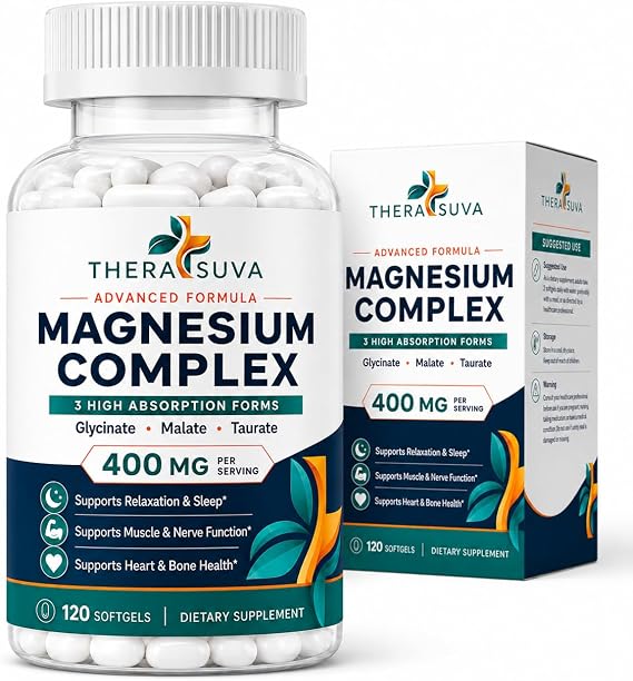 Elemental Magnesium Complex, High Absorption 120 Veggie Softgels