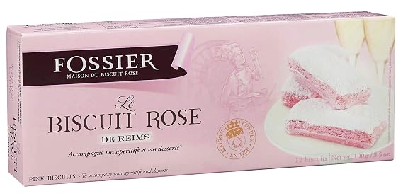 Pink Champagne Biscuit by Fossier