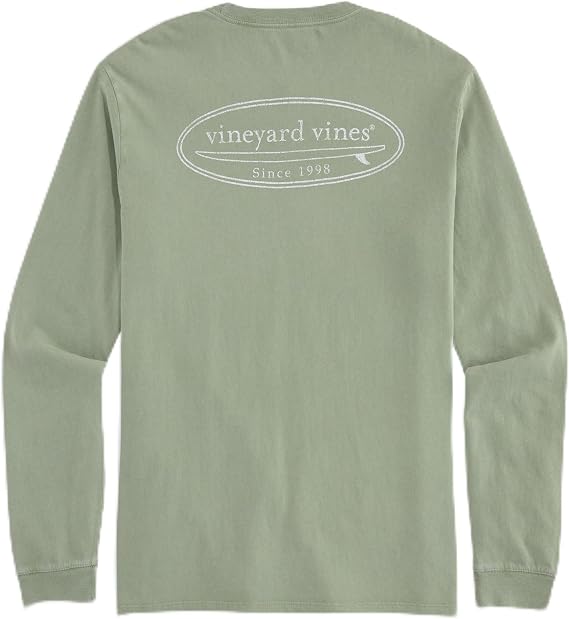 vineyard vines Drift-Dye Surf Logo Long Sleeve Tee