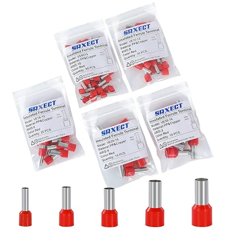 Wire Ferrule Kit 120PCS Wire Ferrules