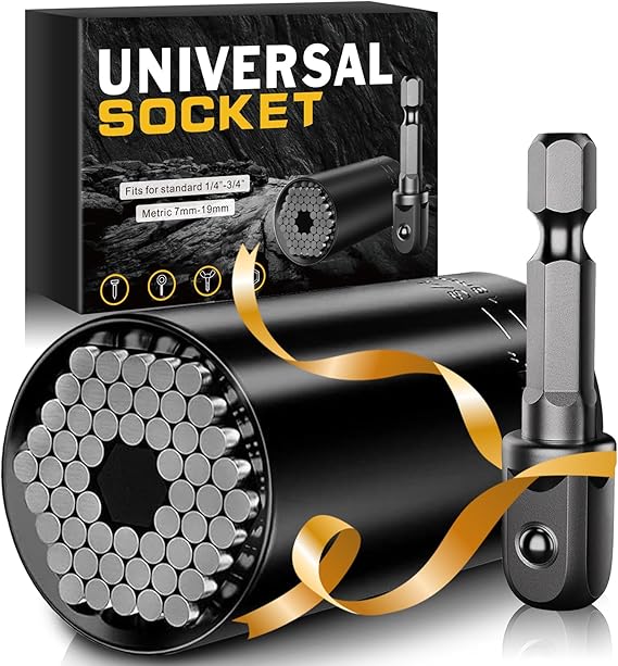 Stocking Stuffers for Men Dad Husband: Universal Socket Tools Men Gifts