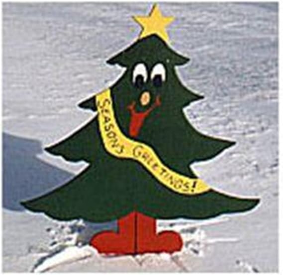 Woodcraft Project Paper Plan To Build Christmas Tree - Material Not Included