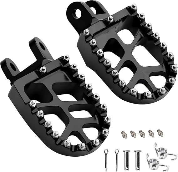 Motorcycle Footpegs CNC Dirt Pit Bike Rest Pedal for Kawasaki