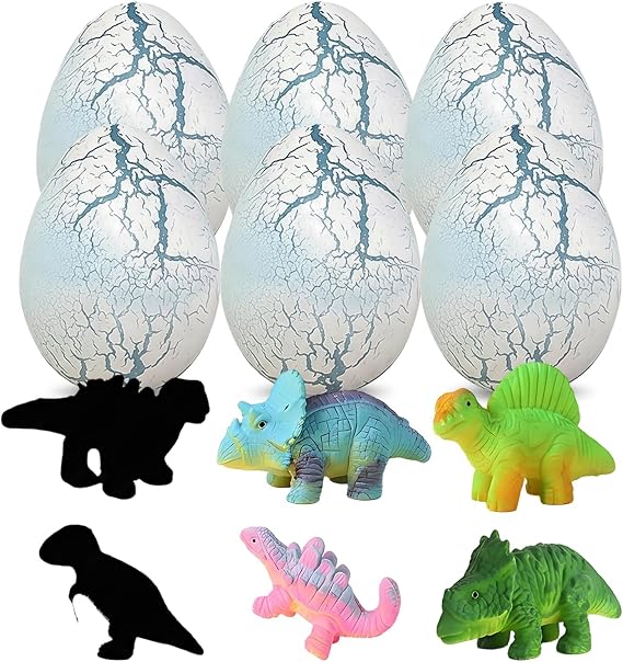 6PCS Hatching Dinosaur Egg, Hatching Eggsrs