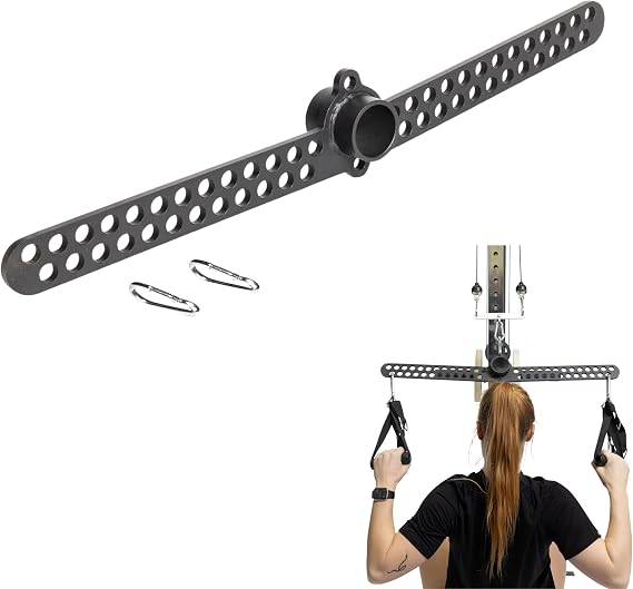 Bells of Steel Cable Attachment 30 in D-Handle Multi-Grip LAT Row Bar