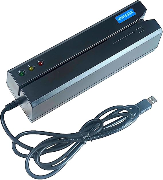 DEFTUN MSR605X Swipe Card Reader Writer Hico 3 Tracks