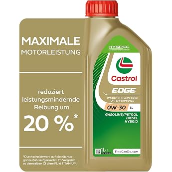 castrol edge 0w-30 ll longlife engine oil 1 l
