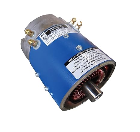 Club Car Series GolfCar Motor 22mph at 48 Volts 10.1 HP USA Made - Minus 10% Torque