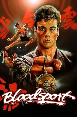PremiumPrints - Van Damme Blood Sport Movie Poster Glossy Finish Made in USA - FIL186 24 x 36 61cm x 91.5cm