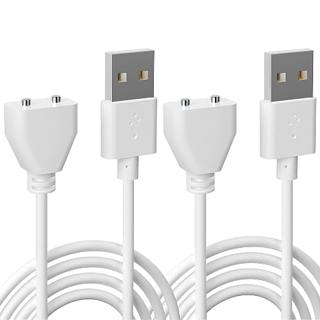 6mm Magnetic USB Charging Cable Replacement DC Charger Cord-2 Pack