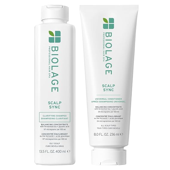 Biolage Scalp Sync Clarifying Duo For Oily Scalps, 13.5 fl oz