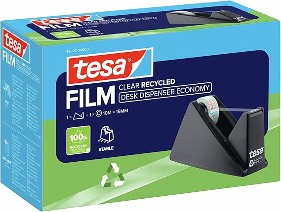 tesa Easy Cut® Economy EcoLogo® incl. 1 roll tesafilm® / office saving set 59327-00000-00