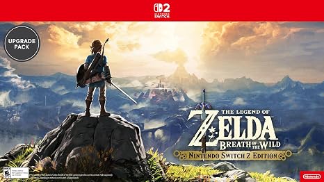 The Legend of Zelda: Breath of the Wild Nintendo Switch 2 Edition Upgrade Pack - Nintendo Switch 2 [Digital Code]