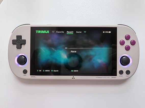 Smart Pro Handheld Game Console, Mini Game Player, Compatible with 20+ Games and 5" IPS High Resolution Screens, Portable Video Game Console Grey 64G | ミニゲームプレーヤー、20種類以上のゲームフォーマットに対応、5インチIPS高解像度スクリーン、ポータブルビデオゲームコンソール。
