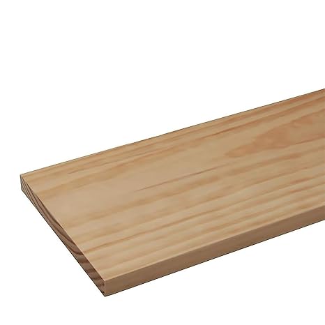 3/4 in. Thick X 1.5 in. X 24 in. Solid Pine Board (1 Piece)