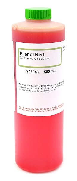ALDON Innovating Science 0.02% Aqueous Phenol Red Solution, 500mL - The Curated Chemical Collection