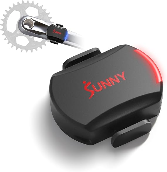 Sunny Health & Fitness 2-in-1 Advanced Cadence/RPM + Speed Sensor