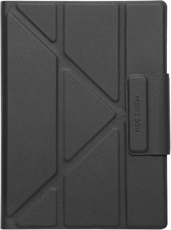 Meebook Original Protective PU Cover | for Meeboo|k 7.8inch Ereader | for Model: M8/M8C |Adjustable Stand | Anti-Fingerprint | Auto Sleep/Wake | Flexible (Black)