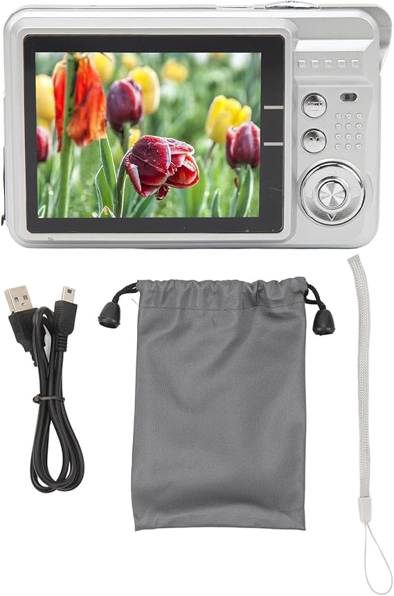 4K Digital Camera, digital camera, camera With 2.7 Inch TFT Screen For Travel Photography Vlogging