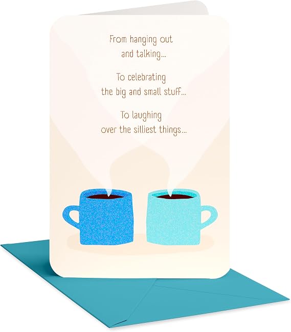 American Greetings Thinking of You Card for Friend, Friendship Appreciation Card (Life's Way Better)