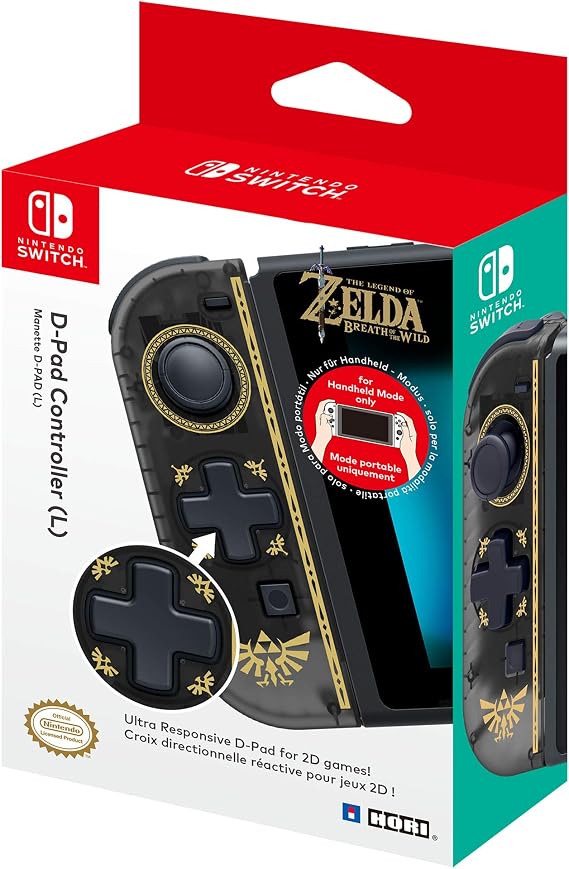Official Nintendo Licensed D-pad Joy-Con Left Zelda Version for Nintendo Switch