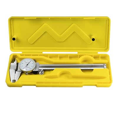 TEXALANR 0-6 4 Way Dial Caliper .001 Shock Proof Imperial Carbon Steel