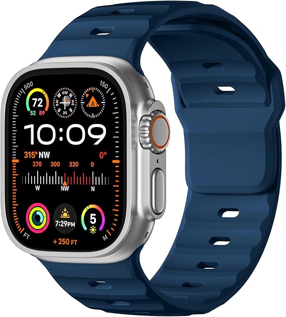 Wepro Sport Band for Apple Watch Ultra 3 2 1 49mm 46mm 45mm 44mm 42mm Men