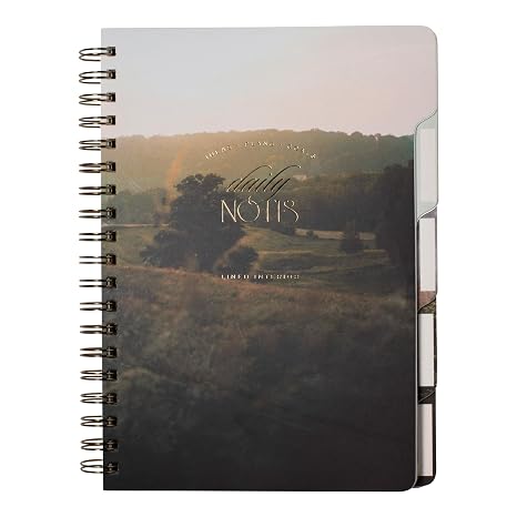 Fringe Studio Large Tab Notebook,"Naturalist Notes", Flexible Paperback Cover, 5 Subject/Die-Cut Dividers, 7.25" X 10", 180 Lined Pages, Multicolor (343PA003FSC)