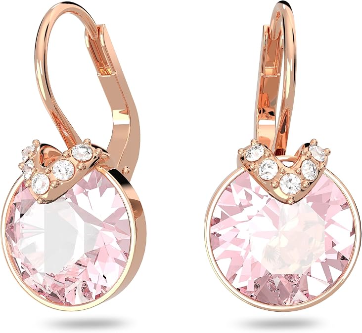 Swarovski Birthstone Pendant Necklace Collection, Square-Cut Stone and Crystals, Rhodium Finish