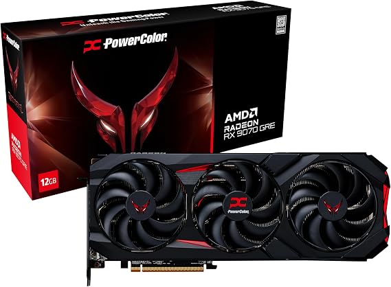 PowerColor Red Devil AMD Radeon RX 9070 GRE 12GB GDDR6