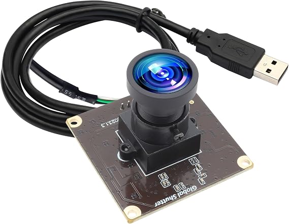 2MP Global Shutter USB Camera Module, 90FPS High Speed Camera