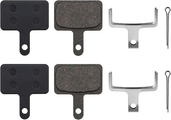 2 Pairs Replacement Disc Brake Pads Resin Semi-metallic for Tektro A10.11 E10.11 P20.11 Aquila Auriga Orion Draco Gemini