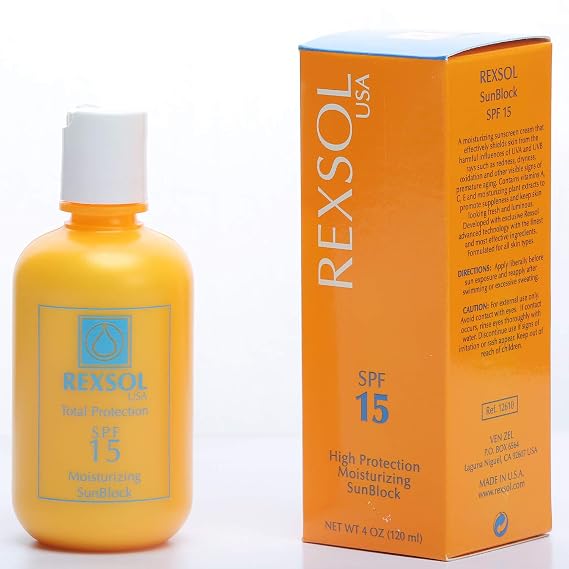 REXSOL High Protection SPF 15 Moisturizing Sunblock