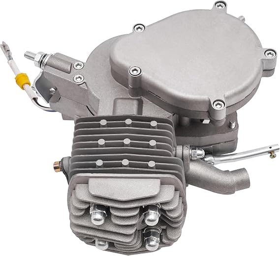 80cc Bicycle Engine Kit 2-Stroke Bicycle Engine 210CC Gasoline Engine Pit Bike Engine Pit Bike Engine, Pit Bike Motor for 26-28" Wheeled Bikes
