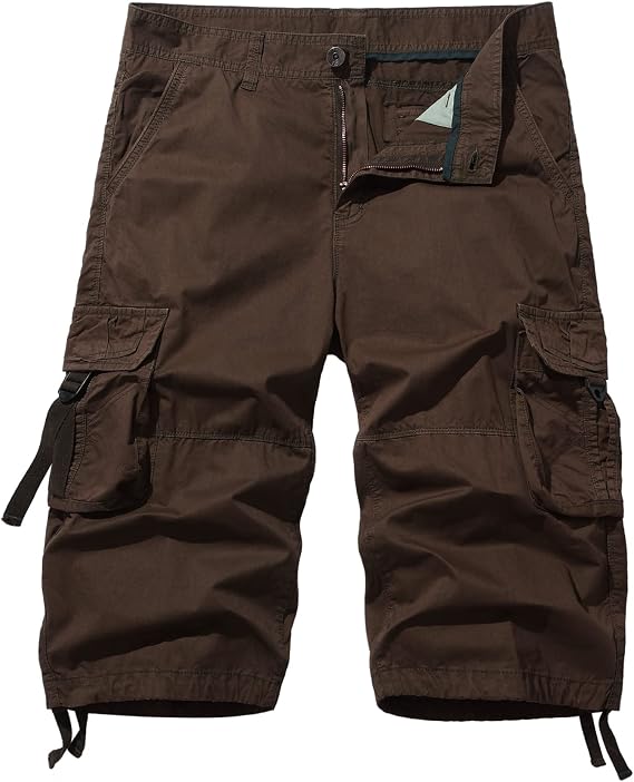 Men's Below the Knee Shorts 3/4 Cargo Shorts