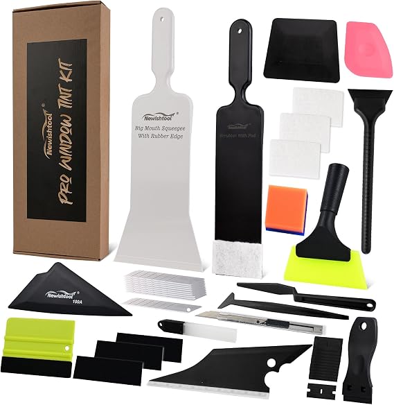 NEWISHTOOL Window Tint Tools Kit Vinyl Wrap Tool for Car Tinting PPF Wraps