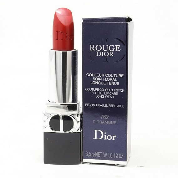Dior Rouge Lipstick Full Size (762 Diorama (Metallic))
