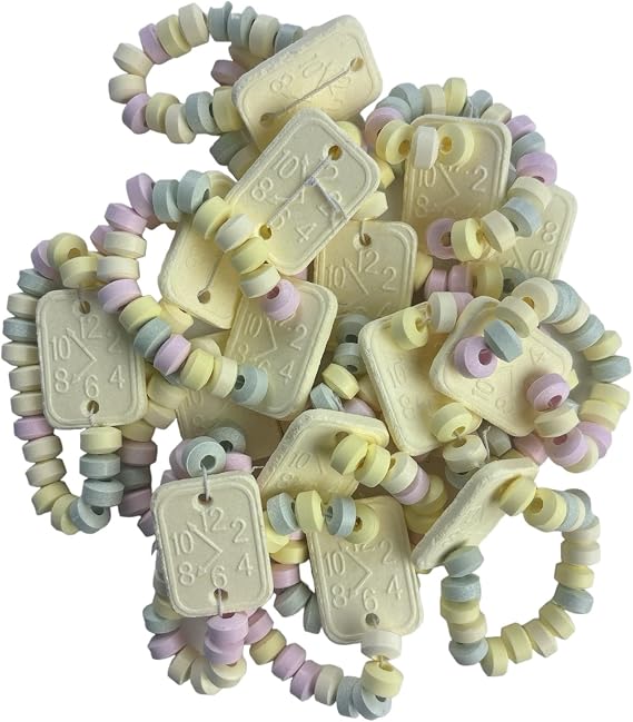 CAPTAIN PLAY Value Pack with 16 Candy Watches Individually Wrapped - Vegan Friendly Candy Treats Multipack