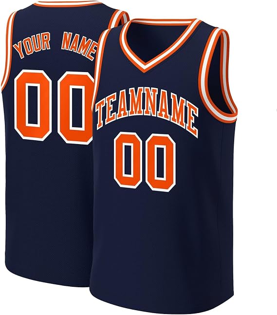 Personalized Quick Dry Custom Fashion Basketballjersey Comfortable Basketballjerseys Kids/adult Practice Tops Moisture Wicking Tops Sweatshirt Team/name/number Basketballs Uniform Sportshirt