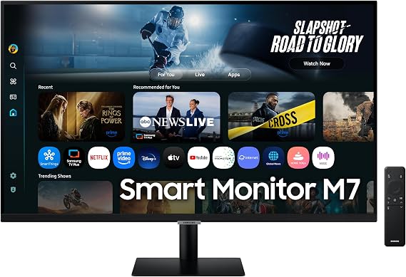 Samsung M7 M70F LS32FM700UUXUF 32" VA 4K 60 Hz 4 ms Smart Monitör, LS32FM700UUXUF