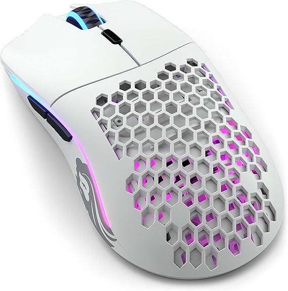 Glorious Gaming Mouse Model O Minus Wireless Small Size Matte White