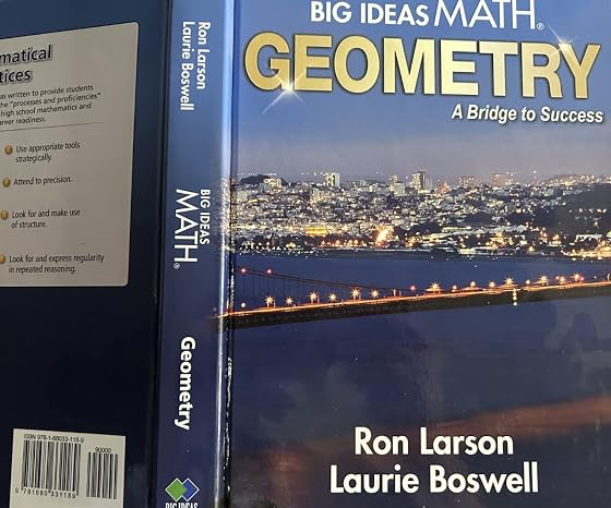 Big Ideas Math A Bridge To Success Geometry: Student Edition 2015