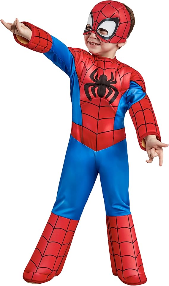 Rubies Toddler Marvel: Spidey And His Amazing Friends Spider-Man Deluxe Costume