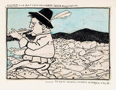 ArtDirect Kuyper as the Rattencatcher of Hamelen 1900 20x16 UnFramed Museum Art Print Poster Ready for Framing by Patricq Kroon Dutch, 1862-1941